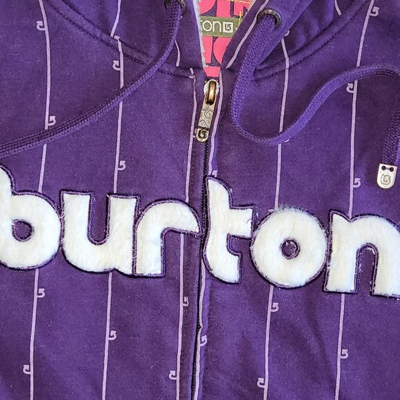 Small Burton Hoodie With Faux Fur Lining - Picture 2 of 6